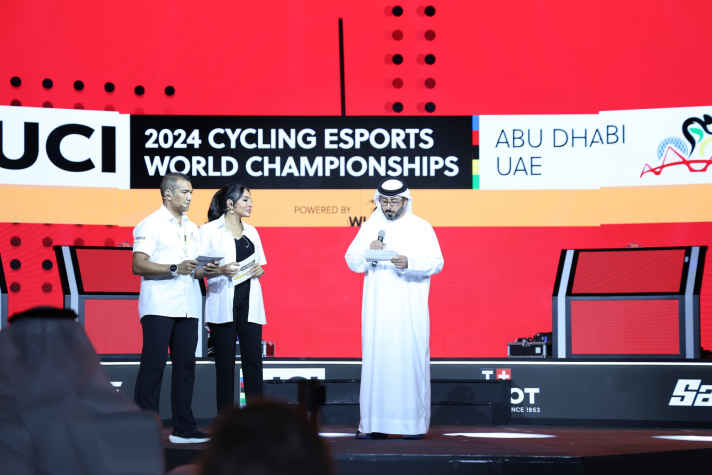 For the first time, the World Cycling E-Sports Championships took place as a live event. The hosts were the United Arab Emirates.