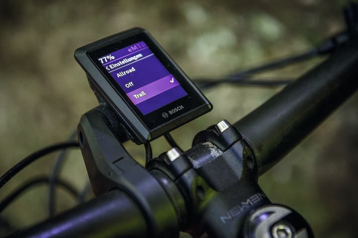  In the Kiox menu or in the eBike Flow app, you can choose between the ABS modes Allroad and Trail. You can also switch off the ABS completely.