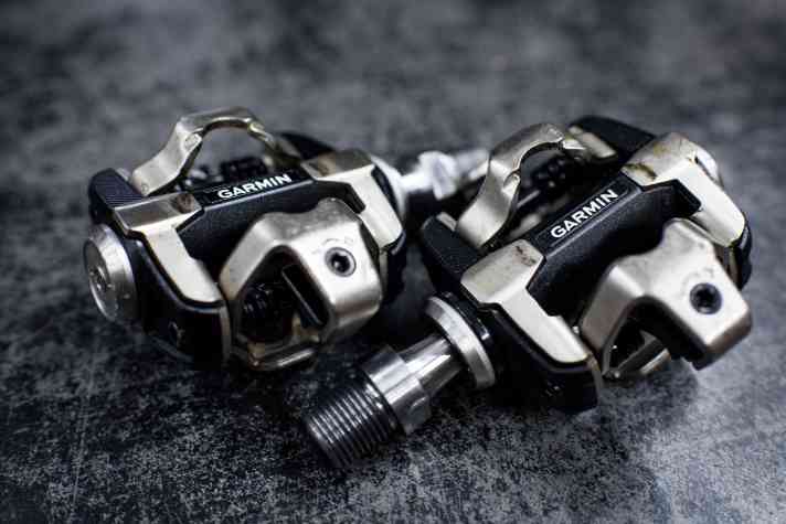 Power measurement in the pedals: BIKE also regularly uses the Garmin Rally XC200 for test measurements.