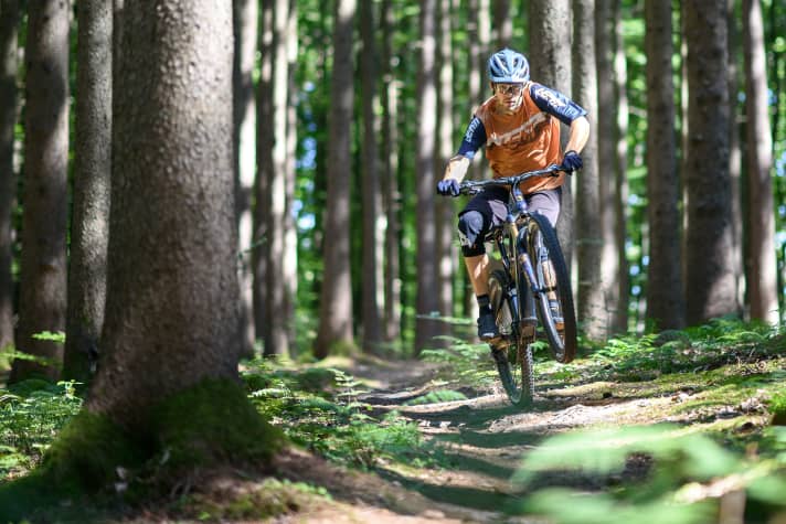 Wilder Trail-Ritt oder lange Tour? Das Haibike Lyke kann beides.