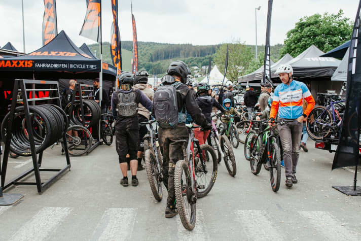 Technology, trends and more than 1000 test bikes: the BIKE Festival is the largest MTB outdoor trade fair in Germany.