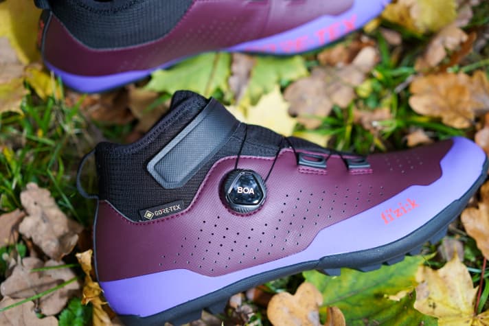 The Fizik Terra Artica GTX is not only functional, but also a top-quality piece of jewellery. It protects your feet from the cold and wet and is even said to be breathable.