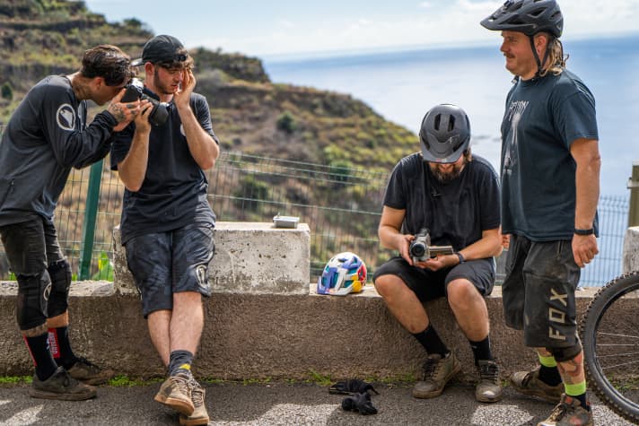 Kriss Kyle's crew only had six days to make the video.