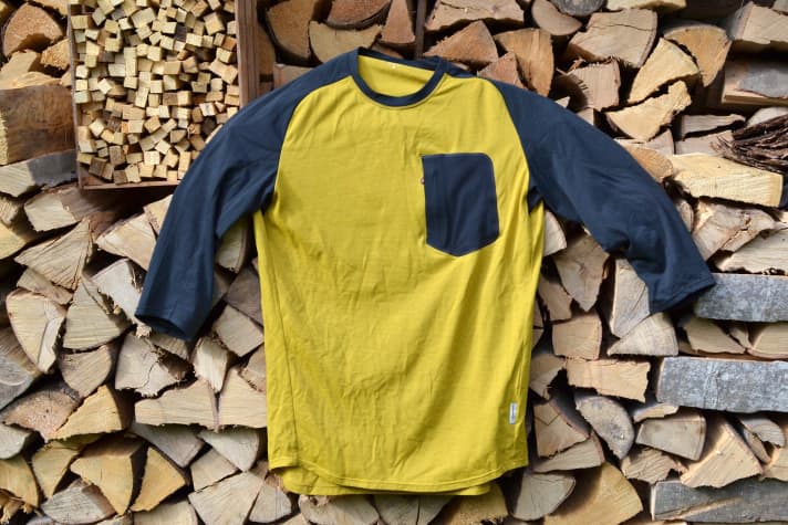 Norrøna skibotn Wool 3/4 T-shirt: Smells almost exclusively of mountain flowers - even after a long tour