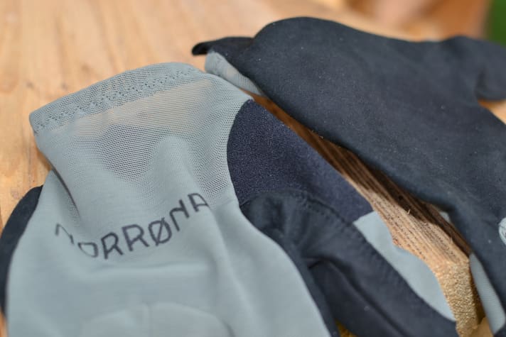 Norrøna fjørå Mesh Gloves: MTB gloves could hardly be more breathable.