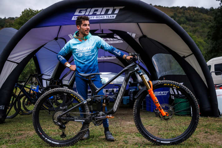 Das Giant Factory Off-Road Team hat die Reign-Prototypen in der letzten Enduro-Saison ausgiebig getestet.
