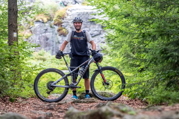 BIKE editor Stefan Loibl crossed Germany twice by mountain bike: from south to north in 2017 and from west to east in 2019.