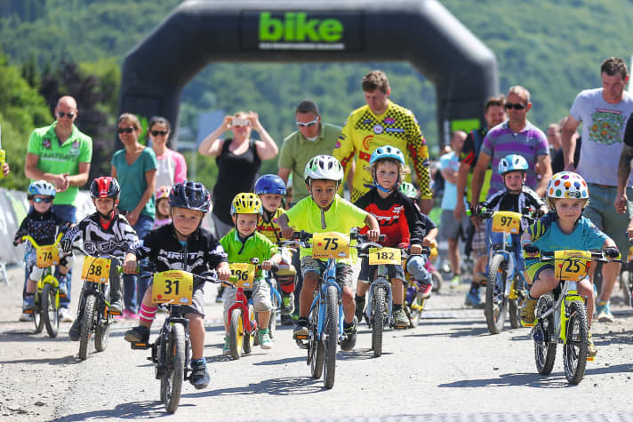   BIKE Festival Willingen: Die ganze Familie darf hier mitmachen.