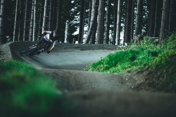   Perfectly shaped and perhaps supported with money from a bike manufacturer? 