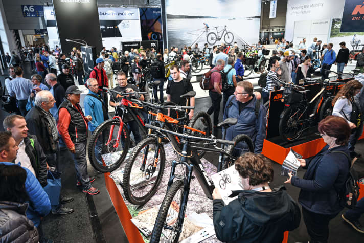   Am 3. und 4. September 2021 öffnet die Eurobike ihre Pforten für alle Mountainbike-Fans und Rad-Interessierten.