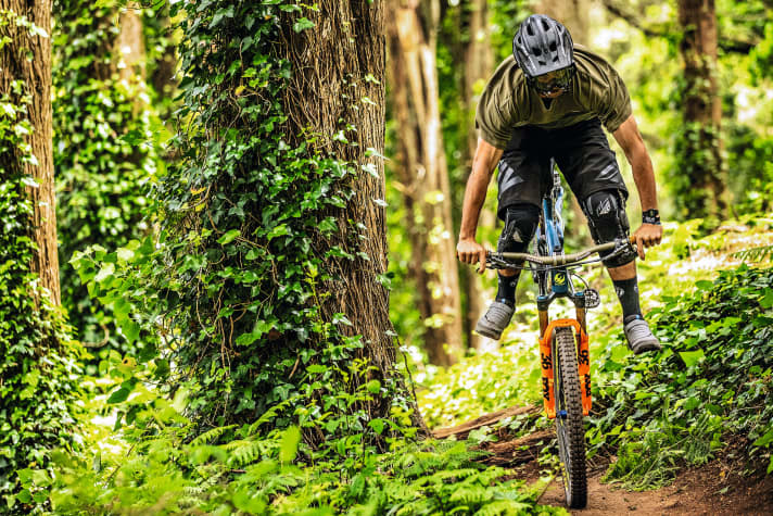   Ejection seat: If the rebound is set too fast, it can catapult the rider over the handlebars.