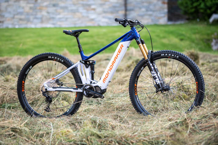   The Mondraker Dusk RR for 2021. <a href="https://www.bike-magazin.de/mountainbike/enduro/super-tourer-mit-ep8-und-990-wh-mondraker-dusk/" rel="noopener noreferrer">You can find all the information in this article!