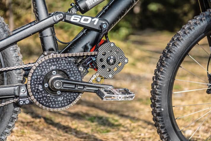   Well done: The clutch separates the driver/battery from the motor if necessary.