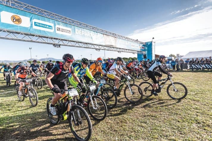   EMTB-Rennen wie hier beim Roc d`Azur erfreuen sich immer größerer Beliebtheit.