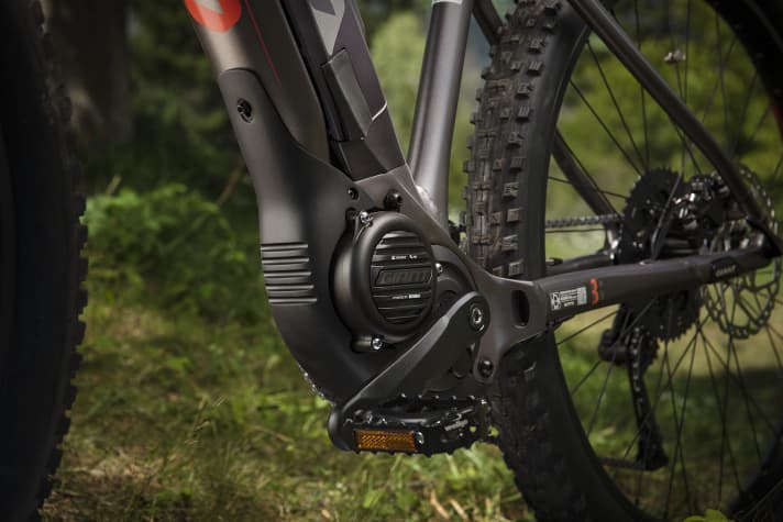Liv/Giant developed the sensitive SyncDrive motor (250 watts/80 Nm) together with Yamaha.