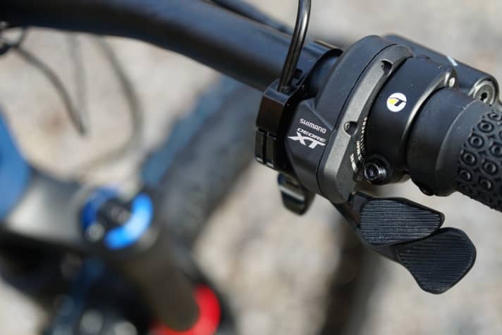   Elektrisch schalten: Bei den beiden Topmodellen setzt Husqvarna auf eine Shimano Di2. Diese soll besonders gut mit dem Shimano Steps-Antrieb harmonieren.