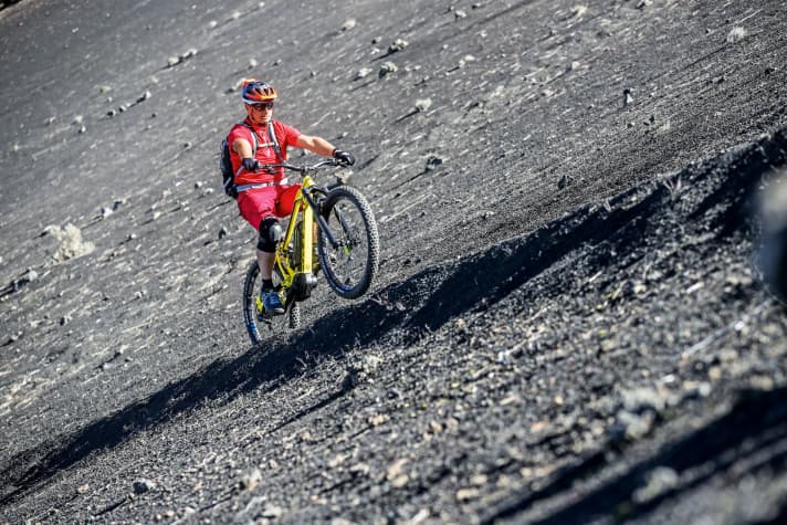  Uphill-Wheelie
