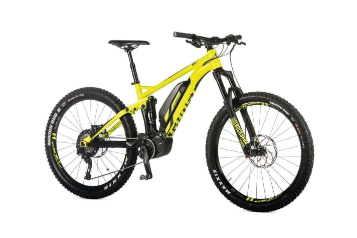   Unser Testbike: das Ghost HyRide Kato FS 6.7 für 4500 Euro.