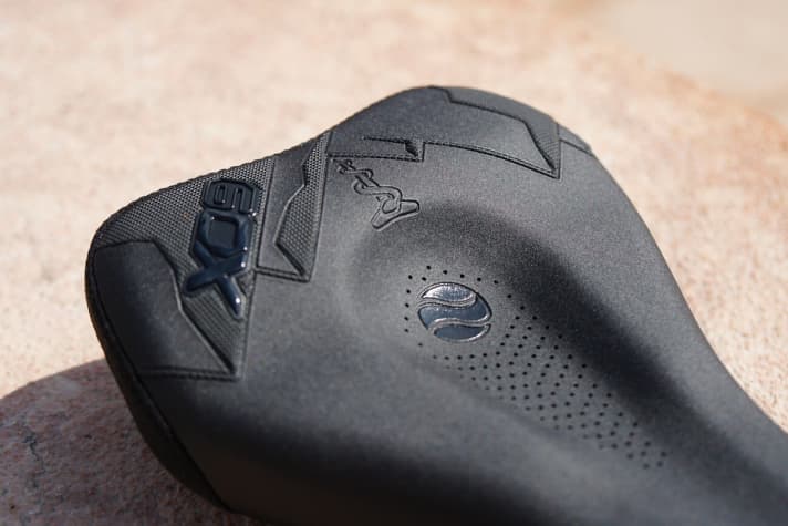   The grip inserts at the rear of the 60X are designed to provide additional grip.