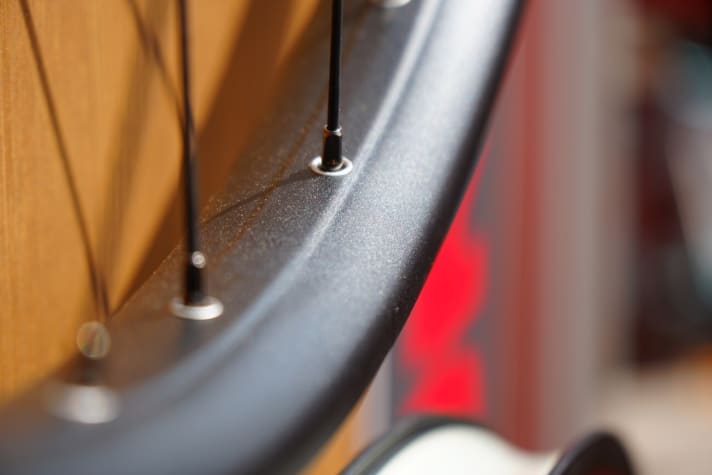   The rims are new and have been significantly reinforced. The rim flanges are also more massive.