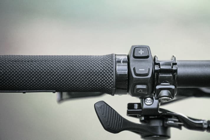   The new control unit impresses with its minimalist design. There is also a push aid for the first time.