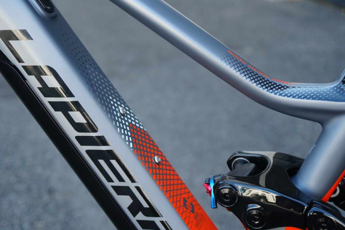   Space remains for a drinking bottle.