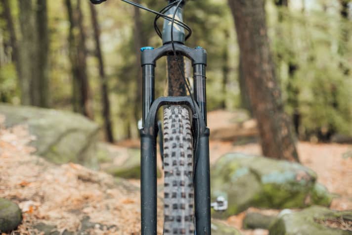   Narrow tyres instead of wide plus-size rollers. Radon wants to win over sporty riders with these tyres.