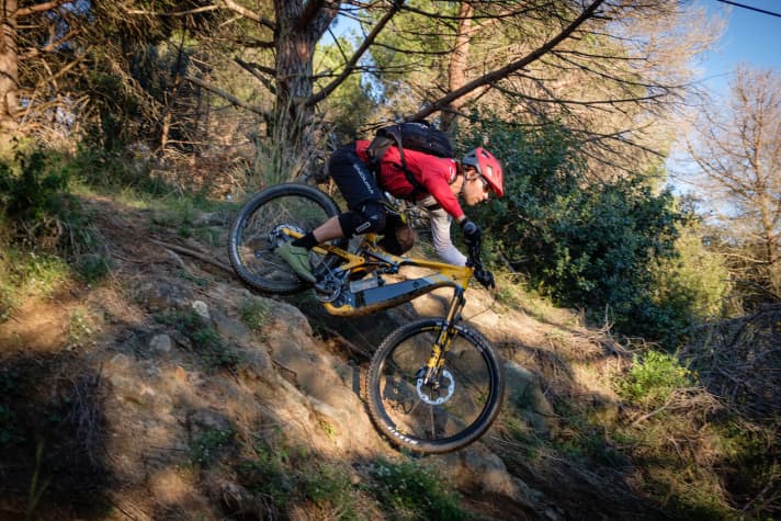   On steep sections, the Intense Tazer conveys a great deal of confidence.