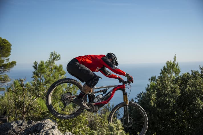   The riding characteristics of the Thok MIG convinced the EMTB editors, and the Ducati MIG RR should be in no way inferior.