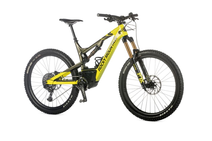   Our test bike: the Rocky Mountain Powerplay C90.