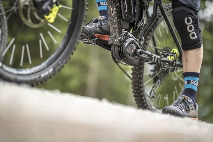   Compact and lightweight: At 2.9 kilos, the new Bosch Performance CX Gen4 is competitive.