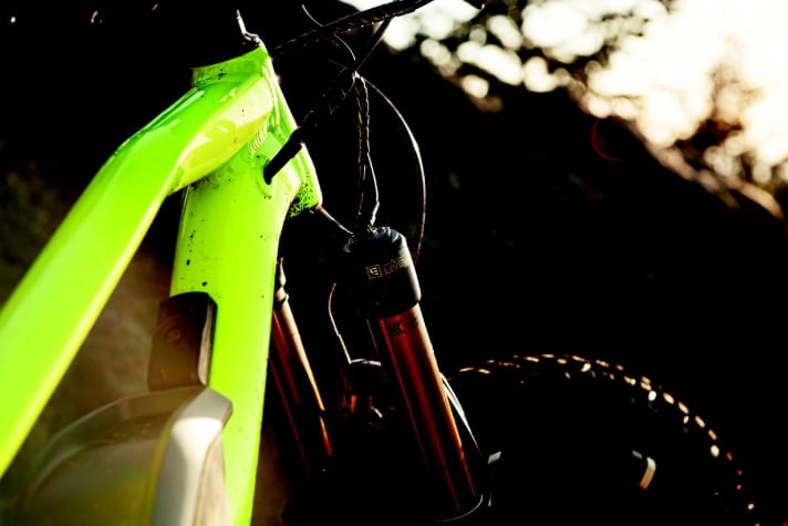   Cooperation with Fox: The E-Live-Valve can be controlled via the Bosch display.