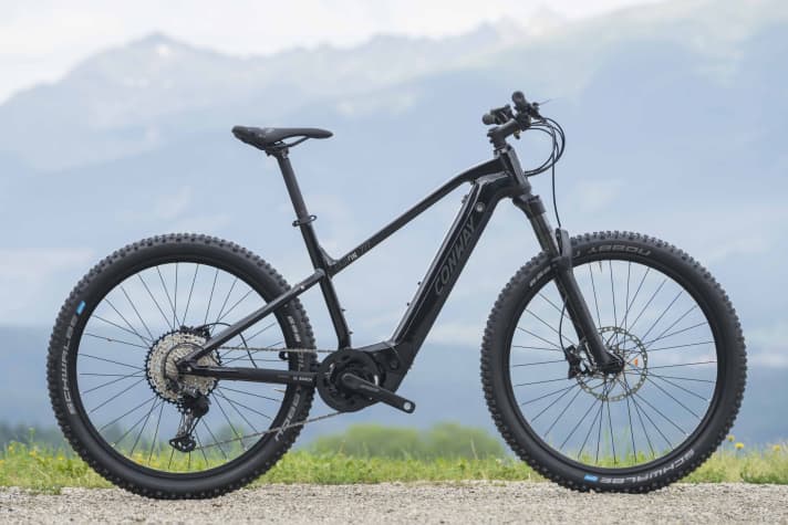   The Cairon S aluminium hardtail expands the Conway portfolio with a new Bosch motor in an affordable price range.