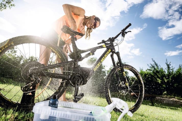   Correct washing avoids trouble with the electronics