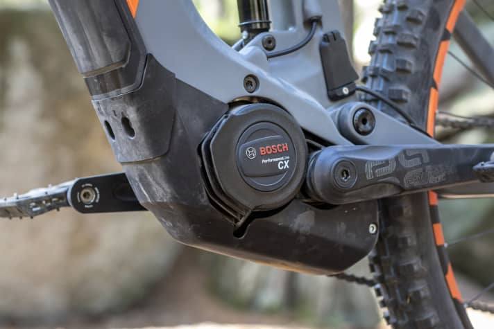   The new Bosch Performance CX motor provides a breath of fresh air, less weight and more riding fun.