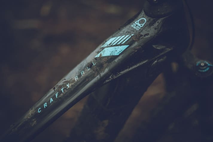   Mondraker Crafty Carbon RR SL - the top model has been tuned even further for lightweight construction and is currently probably the lightest E-MTB with a Bosch motor.