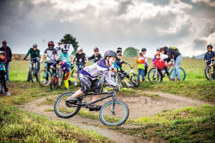 Park & Ride - to the bike park with kids