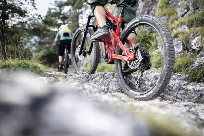  Plenty of torque: The Brose SMag shows its strengths in the low speed range. Even if you have accidentally engaged a gear that is too high, the rich torque helps you over off-road terrain.