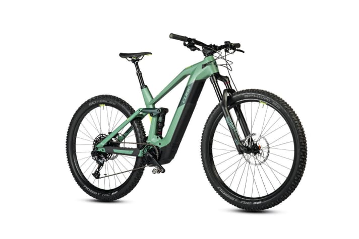   Cube Stero Hybrid 140 HPC Race 625: 3999 euros, 140/140 mm, 24.2 kg, 625 Wh, 29".