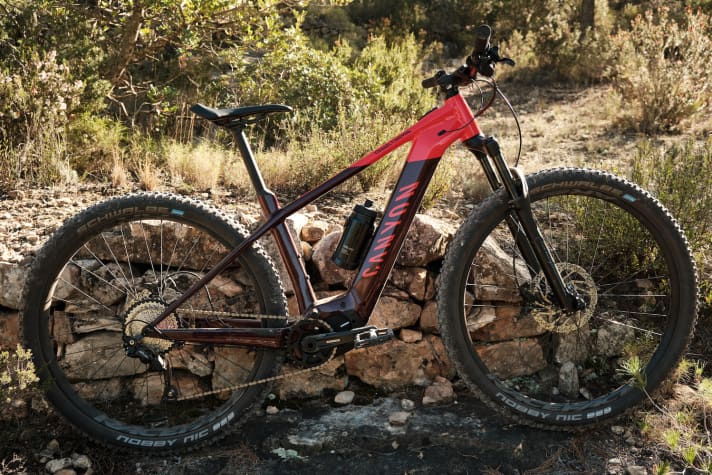   Canyon Grand Canyon:On 8.0 - the entry into electrified mountain biking from the Koblenz-based manufacturer.
