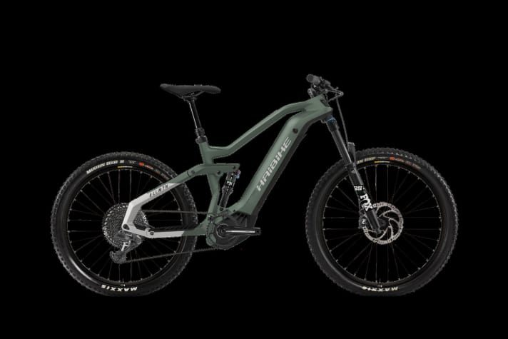   Die zweite Farbvariante des Haibike All Mtn 6 macht die neue Palette komplett. Eigene Frauenmodelle gibt´s 2021 bei Haibike nicht mehr.