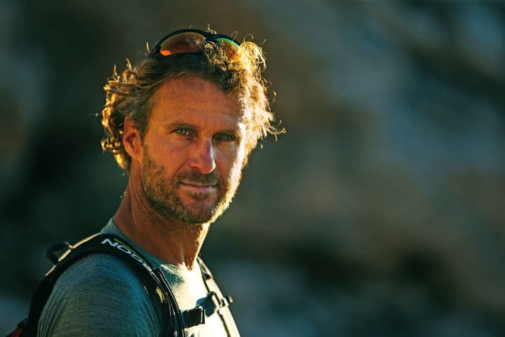   "The usual freerider in his natural habitat," jokes Wade Simmons about his buddy Richie Schley.