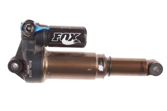   Fox Racing Shox Float X shock in FREERIDE hardcore test