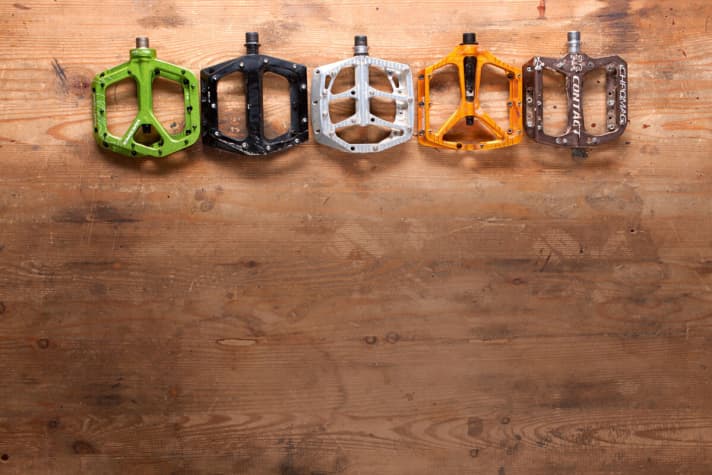   Test Pedale 2014: FREERIDE checkt 5 angesagte Flatpedals