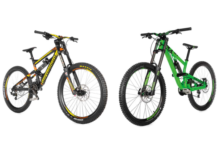 Bergamont Straitline vs. Scott Voltage FR 720 BIKE