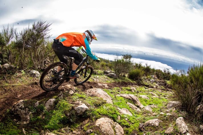   So no! The trail here in the picture is too tame for the torque. But it was enough for the photo.