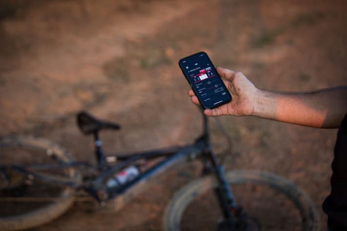   The heart of the Levo SL is the Mission Control app: "The Levo SL only reveals its full strength through the individualisation of the motor control. A great tool," says EMTB tester Christian Schleker.