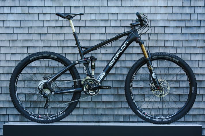   From 2014 with 650B wheels and 130 millimetres of suspension travel: the Kibo Carbon.