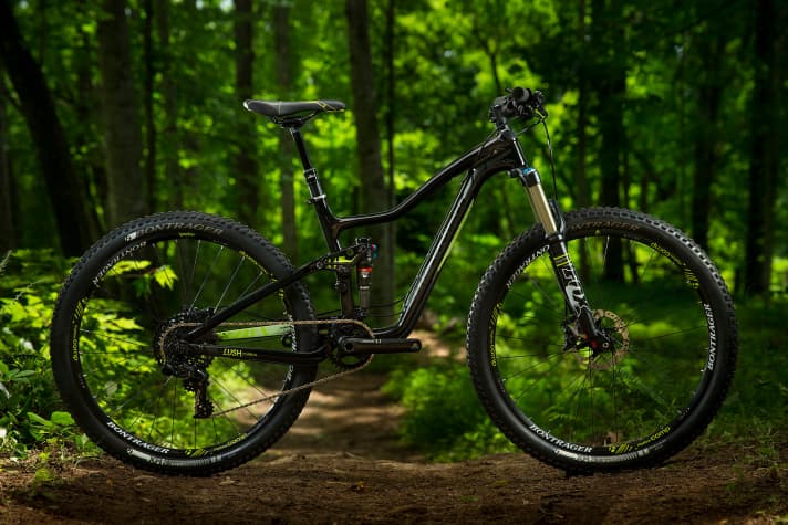   The Lush women's full-suspension bikes now also roll on 27.5-inch wheels.
