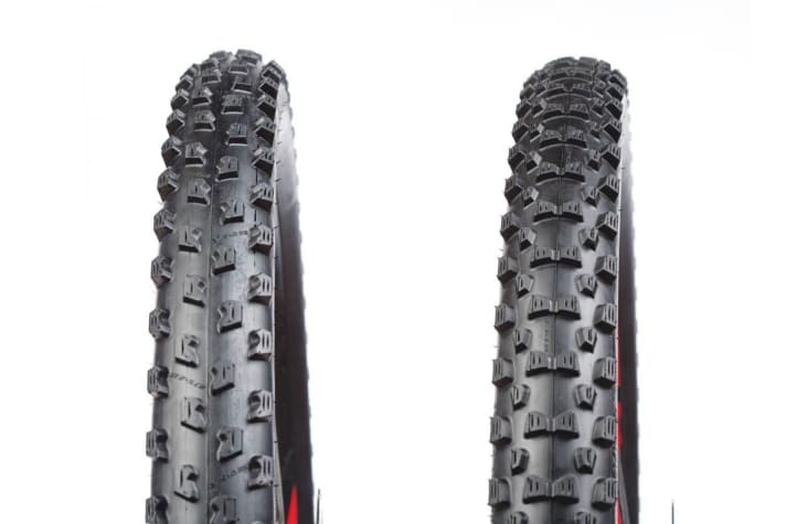   Schwalbe Fat Albert Front (left) + Rear (right) 27.5 x 2.35